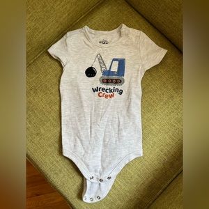 Wrecking crew toddler onesie